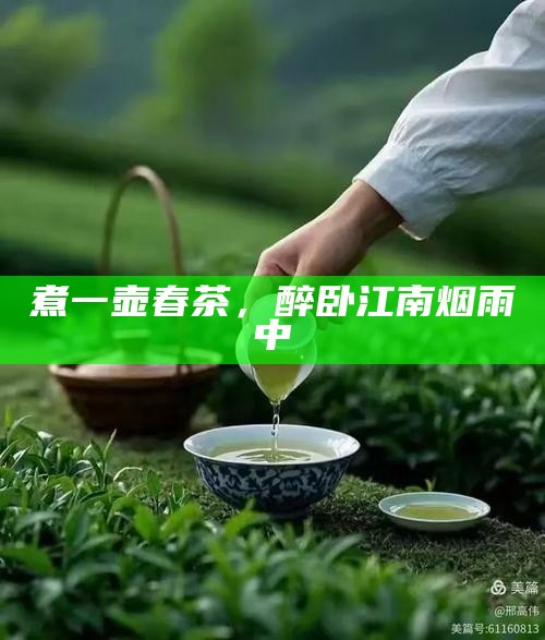 煮一壶春茶，醉卧江南烟雨中